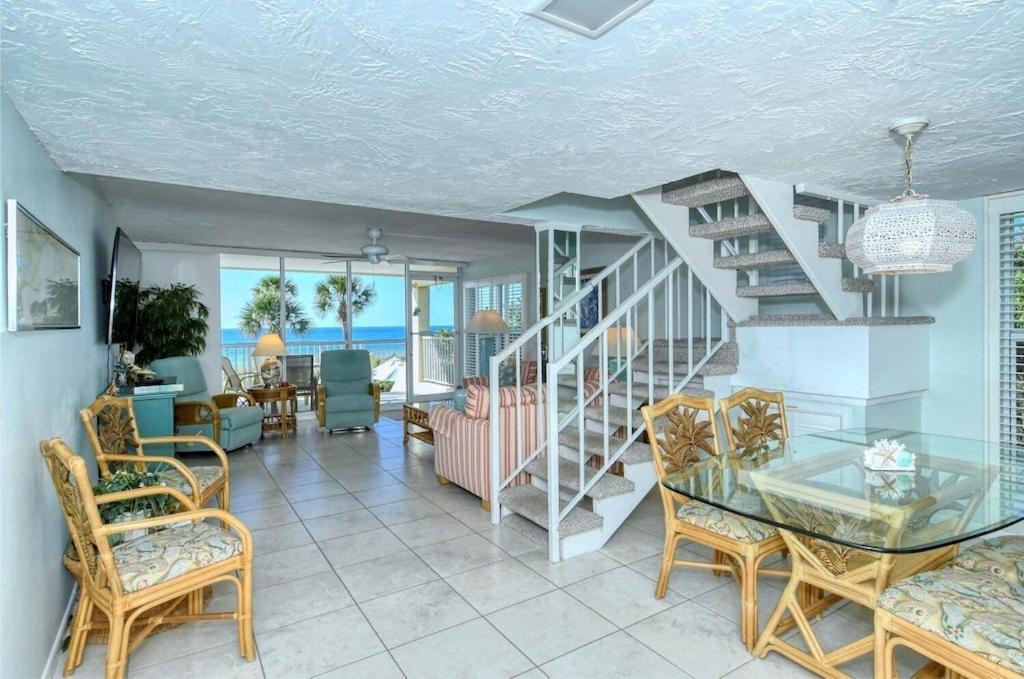 Laplaya 201C Breathtaking Gulf Panorama From This Corner End Unit With A Private Stairway To The Beach Longboat Key Extérieur photo