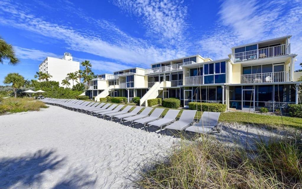 Laplaya 201C Breathtaking Gulf Panorama From This Corner End Unit With A Private Stairway To The Beach Longboat Key Extérieur photo